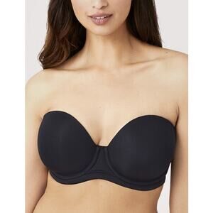 Wacoal Women's 36DD Black Red Carpet Strapless Underwire Bra I18-7